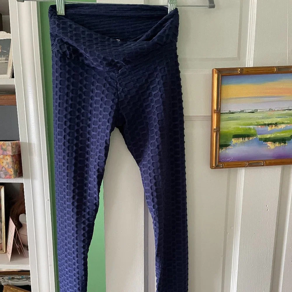 IF IT WERE ME Women's leggings in midnight blue Sz XS